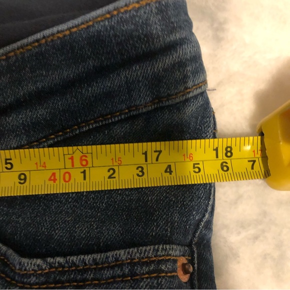 H&M & DENIM SKINNY COUPE HIGH RIB MATERNITY JEANS. SIZE (M) - Picture 9 of 15